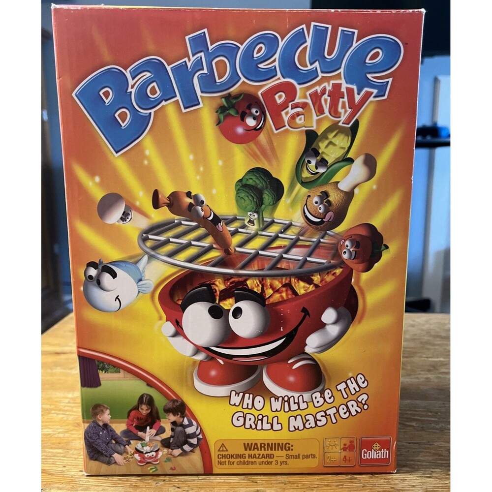 Barbecue Party Game Who Will Be The Grill Master Goliath Games Complete